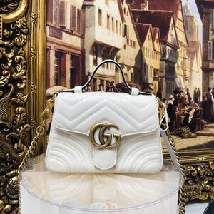 Gucci GG Marmont Mini Top Handle Bag